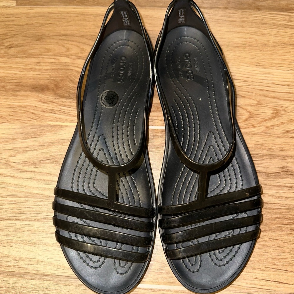 Croc sandals